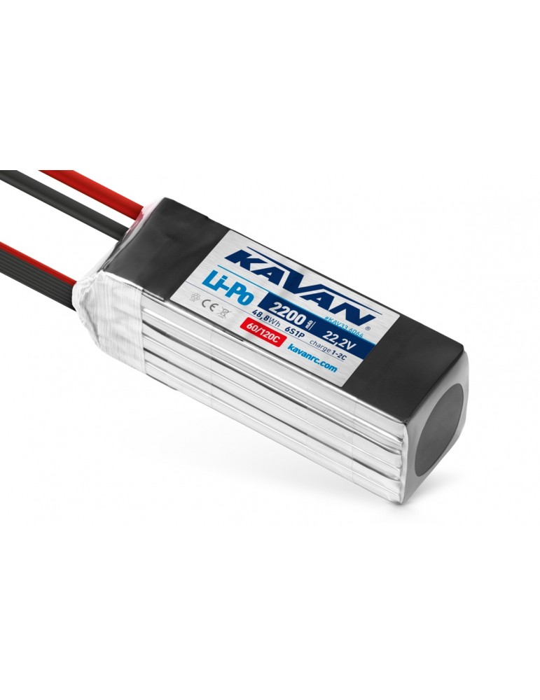 KAVAN - Li-Po 2200mAh/22,2V 60/120C, 48,8Wh