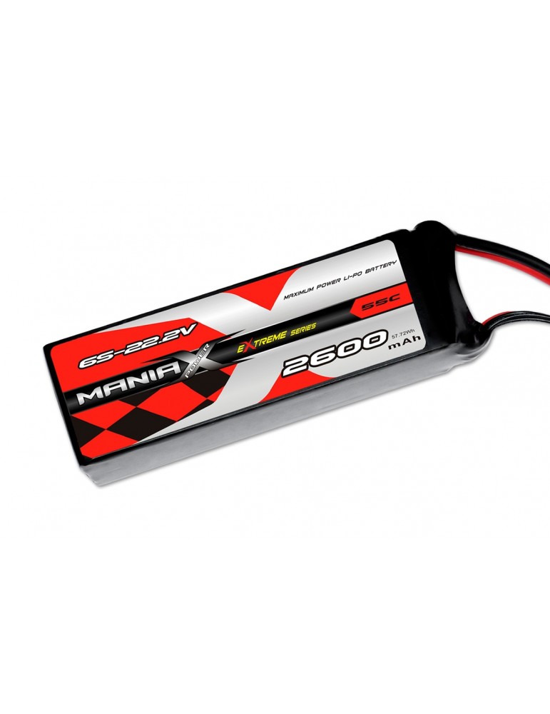 ManiaX Lipol 22.2V 2600mAh 55C