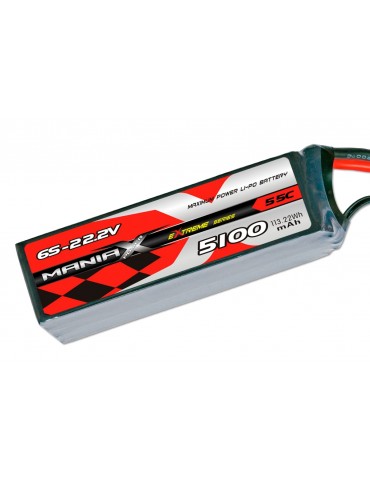 ManiaX Lipol 22.2V 5100mAh 55C