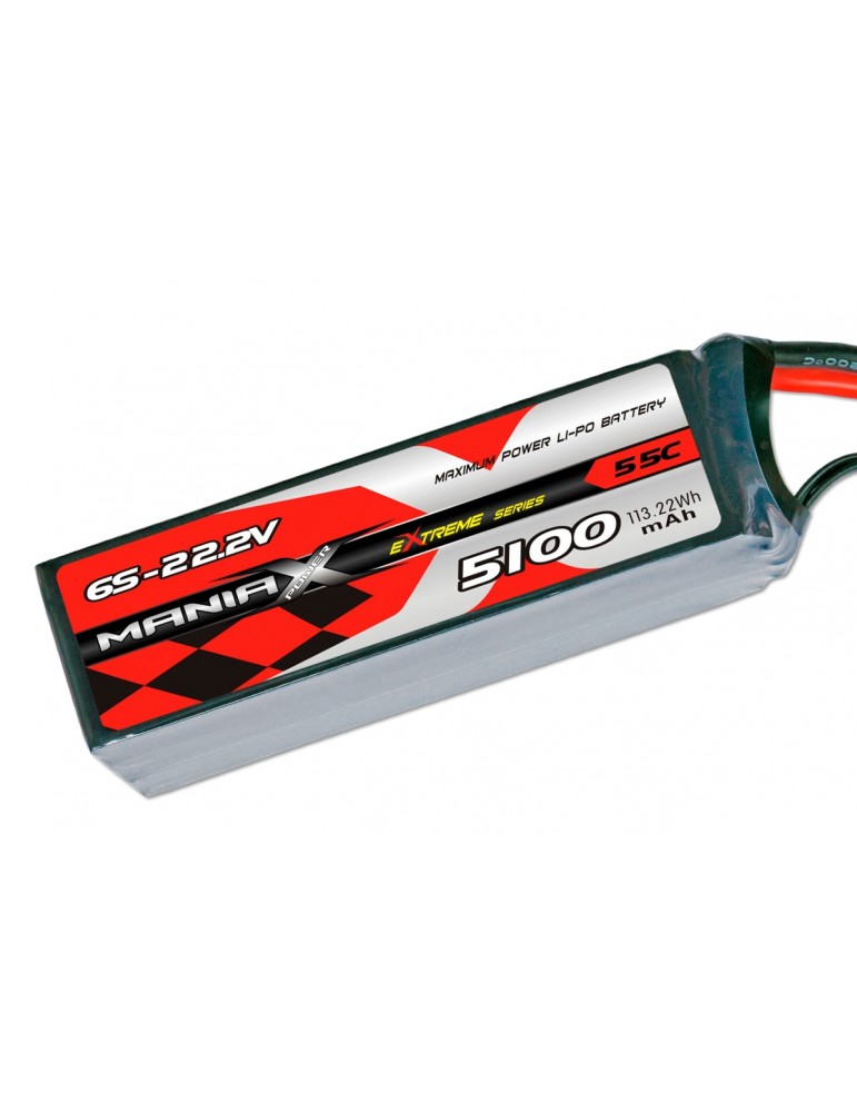 ManiaX Lipol 22.2V 5100mAh 55C