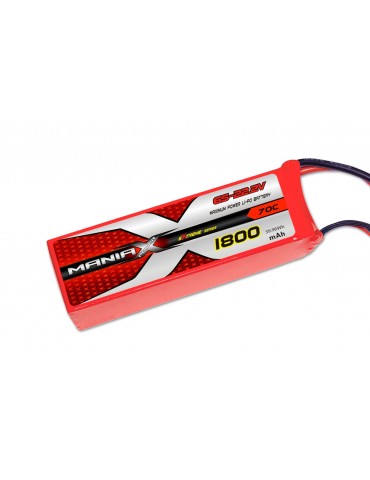 ManiaX Lipol 22.2V 1800mAh 70C