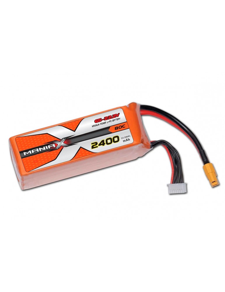 ManiaX Lipol 22.2V 2400mAh 80C