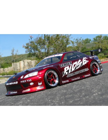 HPI Vertex Ridge Toyota Soarer Lexus SC skaidrus RC kėbulas 200 mm