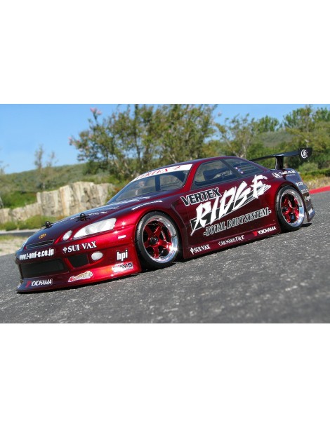 HPI Vertex Ridge Toyota Soarer Lexus SC skaidrus RC kėbulas 200 mm