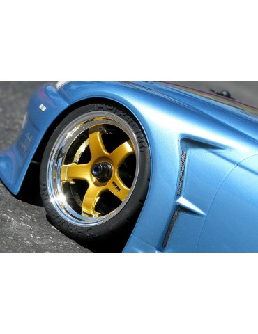 HPI Vertex Ridge Toyota Soarer Lexus SC skaidrus RC kėbulas 200 mm