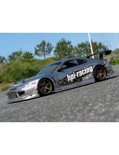 Nissan Silvia S15 skaidrus RC kėbulas 200 mm HPI 17530