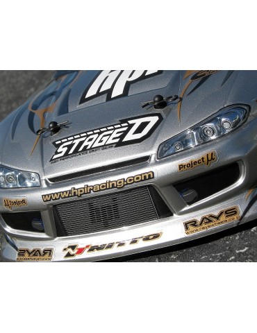 Nissan Silvia S15 skaidrus RC kėbulas 200 mm HPI 17530