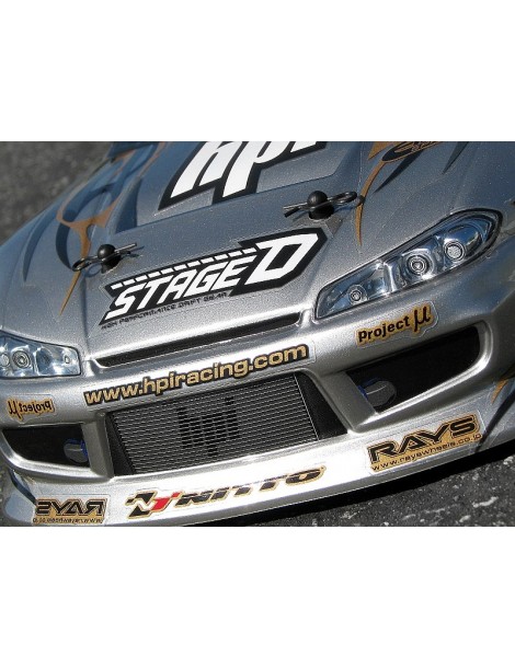 Nissan Silvia S15 skaidrus RC kėbulas 200 mm HPI 17530