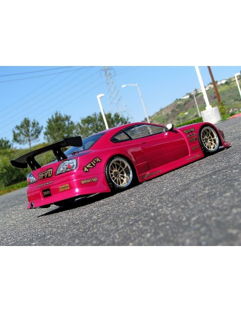 Nissan Silvia S15 skaidrus RC kėbulas 200 mm HPI 17530