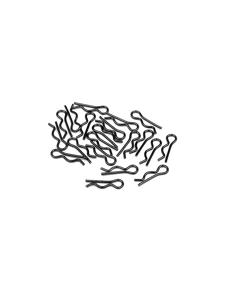 Body Pin 4mm Black (20pcs)