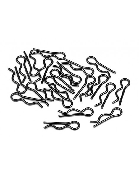 Body Pin 4mm Black (20pcs)