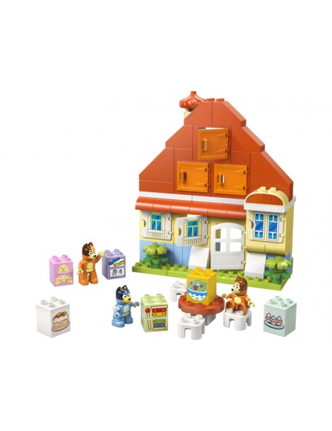 LEGO DUPLO Bluey šeimos namas su atminties žaidimu 10459