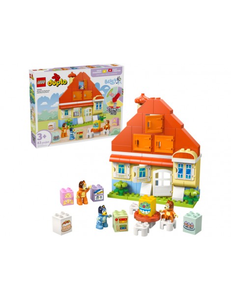 LEGO DUPLO Bluey šeimos namas su atminties žaidimu 10459