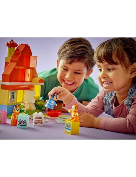 LEGO DUPLO Bluey šeimos namas su atminties žaidimu 10459