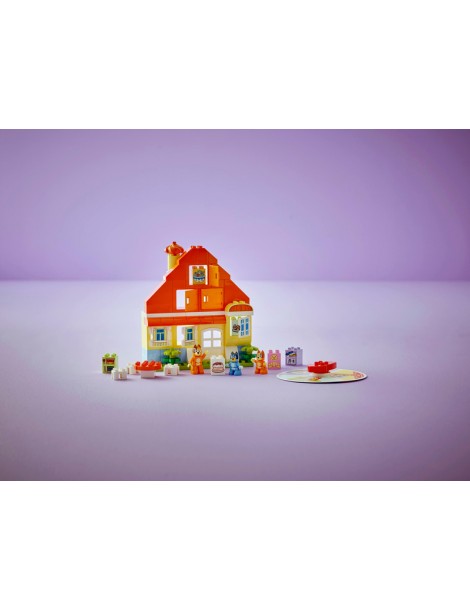 LEGO DUPLO Bluey šeimos namas su atminties žaidimu 10459