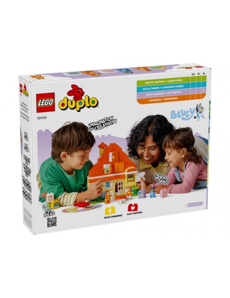 LEGO DUPLO Bluey šeimos namas su atminties žaidimu 10459