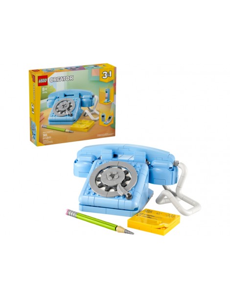 LEGO Creator 31174 Retro telefonas 3in1 rinkinys su trimis modeliais
