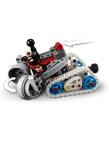 LEGO Technic 42211 Lunar Outpost mėnuleigis su kasybos ir MAPP visureigiais