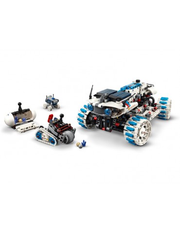 LEGO Technic 42211 Lunar Outpost mėnuleigis su kasybos ir MAPP visureigiais