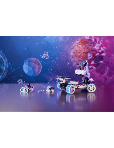 LEGO Technic 42211 Lunar Outpost mėnuleigis su kasybos ir MAPP visureigiais