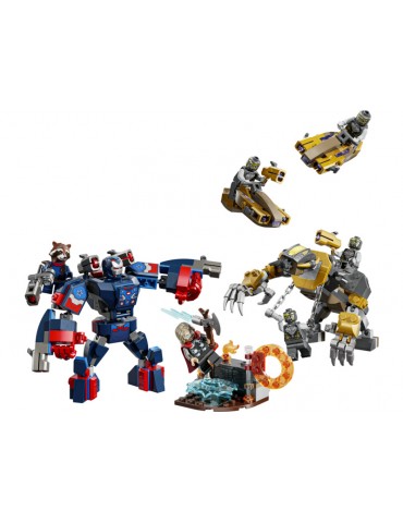 LEGO Marvel 76322 Toras prieš Čitaurį rinkinys su mini figūrėlėmis