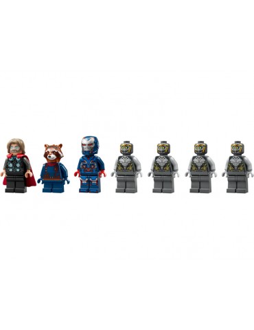 LEGO Marvel 76322 Toras prieš Čitaurį rinkinys su mini figūrėlėmis