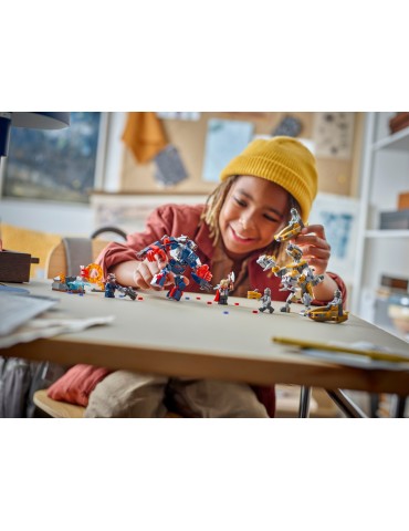 LEGO Marvel 76322 Toras prieš Čitaurį rinkinys su mini figūrėlėmis