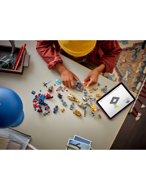 LEGO Marvel 76322 Toras prieš Čitaurį rinkinys su mini figūrėlėmis