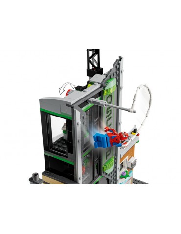 LEGO Marvel 76324 Žmogus voras prieš Oscorp rinkinys su mini figūrėlėmis
