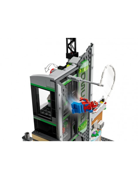 LEGO Marvel 76324 Žmogus voras prieš Oscorp rinkinys su mini figūrėlėmis