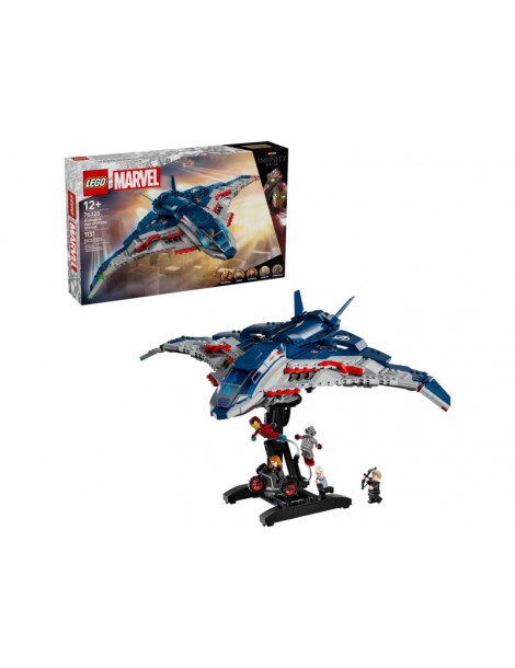 LEGO Marvel Quinjet Keršytojai Altrono amžius 76325