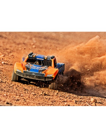 Traxxas Mini Slash BL-2s 1:12 4WD RTR Short Course tipo RC modelis Žalias