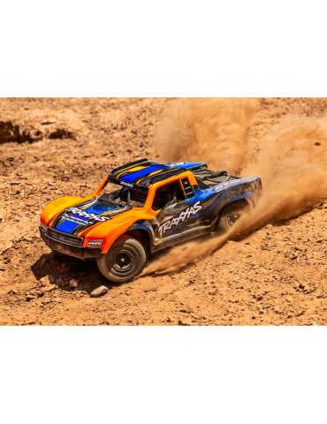 Traxxas Mini Slash BL-2s 1:12 4WD RTR Short Course tipo RC modelis Žalias