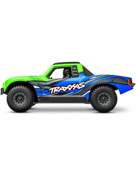 Traxxas Mini Slash BL-2s 1:12 4WD RTR Short Course tipo RC modelis Žalias