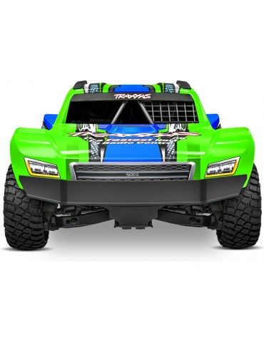 Traxxas Mini Slash BL-2s 1:12 4WD RTR Short Course tipo RC modelis Žalias