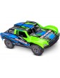 Traxxas Mini Slash BL-2s 1:12 4WD RTR Short Course tipo RC modelis Žalias