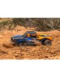 Traxxas Mini Slash BL-2s 1:12 4WD RTR Oranžinis Short Course tipo RC modelis