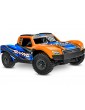Traxxas Mini Slash BL-2s 1:12 4WD RTR Oranžinis Short Course tipo RC modelis