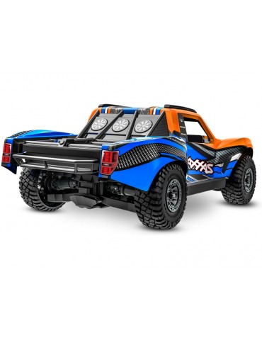 Traxxas Mini Slash BL-2s 1:12 4WD RTR Oranžinis Short Course tipo RC modelis