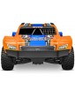 Traxxas Mini Slash BL-2s 1:12 4WD RTR Oranžinis Short Course tipo RC modelis