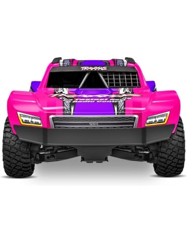 Traxxas Mini Slash BL-2s 1:12 4WD RTR Short Course RC modelis Rožinis