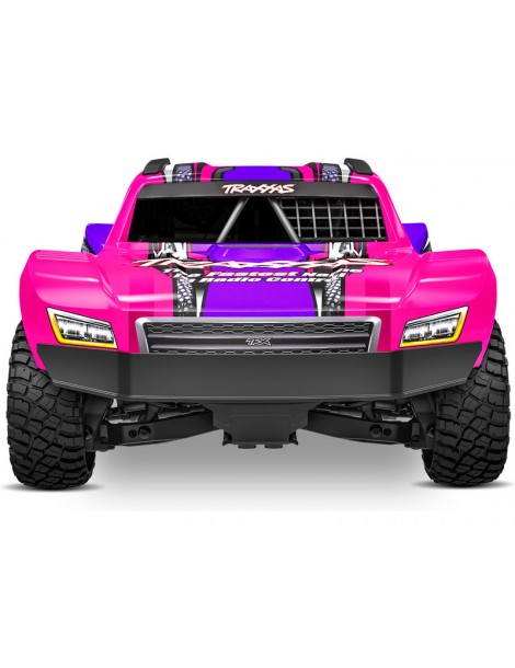 Traxxas Mini Slash BL-2s 1:12 4WD RTR Short Course RC modelis Rožinis