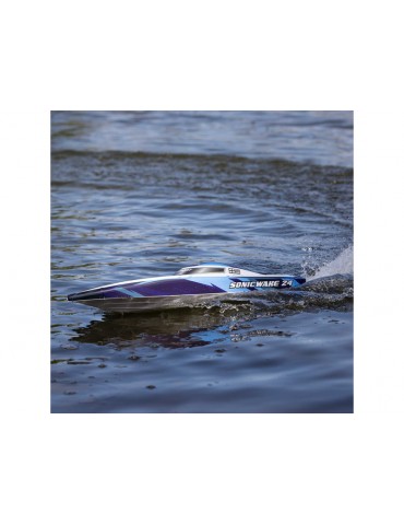 ProBoat Sonicwake 24" RC laivas Brushless RTR mėlynas