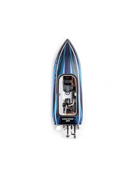 ProBoat Sonicwake 24" RC laivas Brushless RTR mėlynas