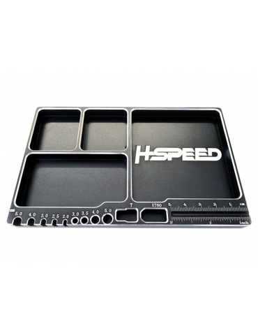 H-Speed aluminum parts tray