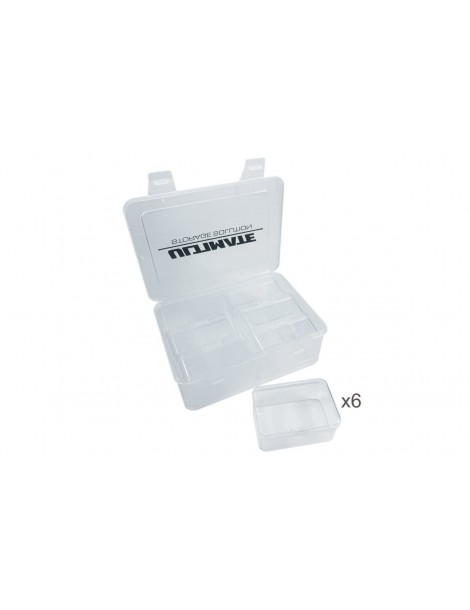 PLASTIC BOX W/ 6 BIG INNER BOXES
