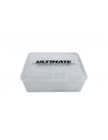 PLASTIC BOX W/ 3 BIG & 8 MED INNER BOXES