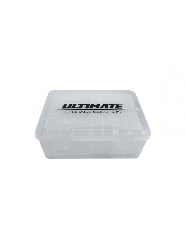 PLASTIC BOX W/ 3 BIG & 8 MED INNER BOXES