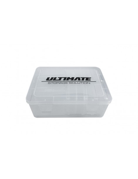 PLASTIC BOX W/ 3 BIG & 8 MED INNER BOXES