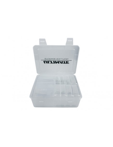 PLASTIC BOX W/ 3 BIG & 8 MED INNER BOXES